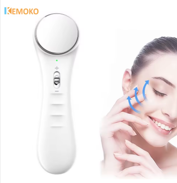 Electric Facial Beauty Device Ultrasonic Ionic Face Cleaner Anti-aging Machine High Frequency Wrinkle Removal Skin Lift Massager