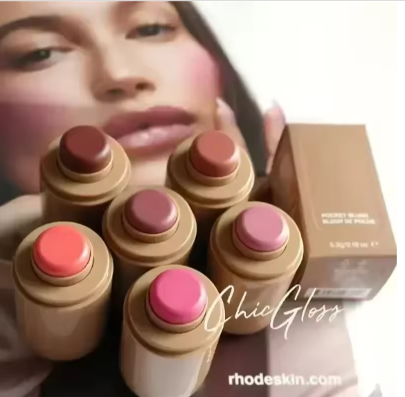 Rhode Blush Stick Cream Lip and Cheek Pocket Rouge