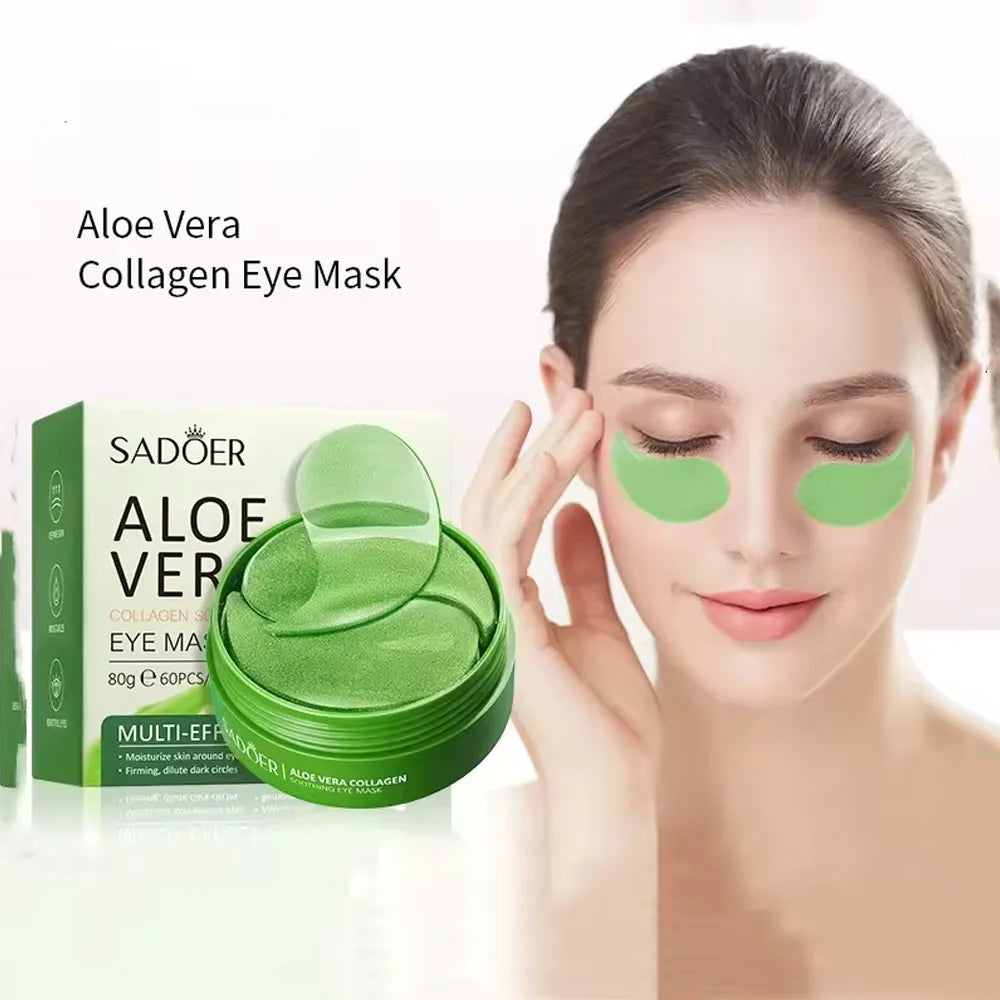 Aloe Vera Collagen Eye Mask - 60 Pcs
