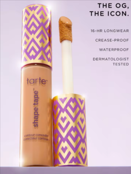 Tarte Liquid Concealer Dark Circles Acne Scars Foundation Skin Tone Repair Oil Control Concealer Facial Primer, 10ml