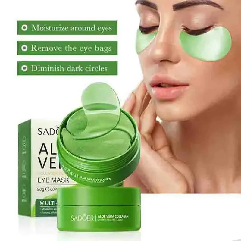 Aloe Vera Collagen Eye Mask - 60 Pcs