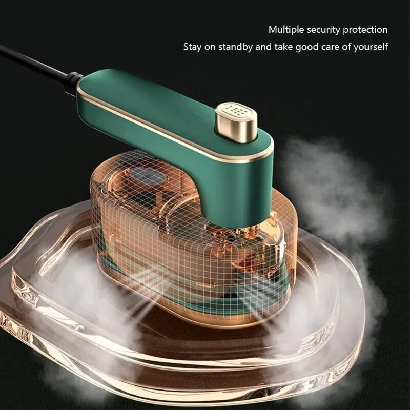 Handheld Mini Garment Steamer Home Travel Foldable Portable Steam Iron For Clothes Wet Dry