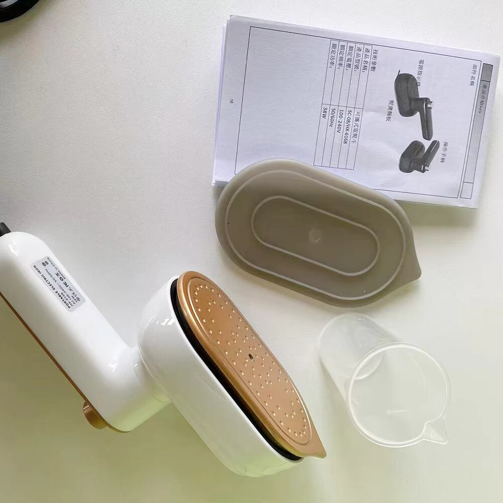 Handheld Mini Garment Steamer Home Travel Foldable Portable Steam Iron For Clothes Wet Dry