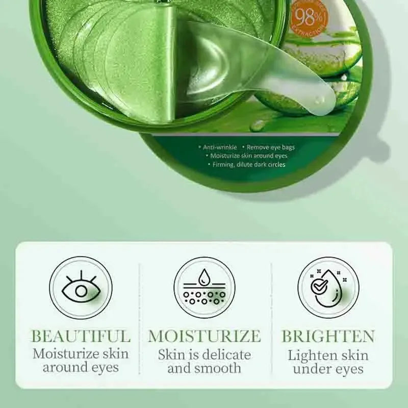 Aloe Vera Collagen Eye Mask - 60 Pcs