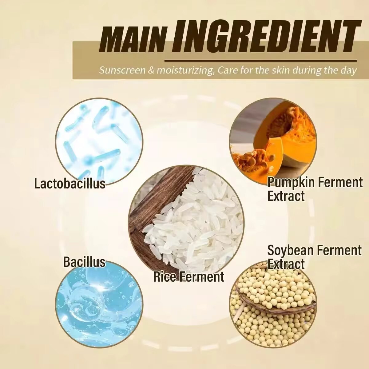 Beauty of Joseon - Korean Rice Probiotics Sunscreen Relief Sun Spf 50+ High Sun Protection