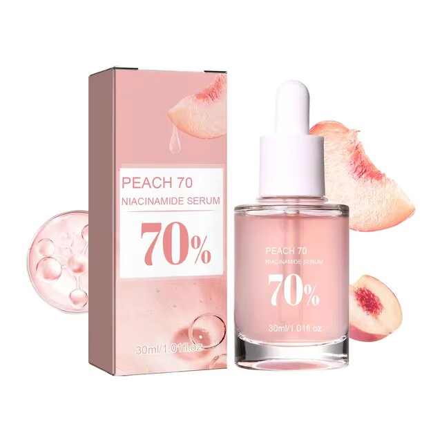 Peach 70% Niacinamide Serum hydrating face serum daily clean beauty