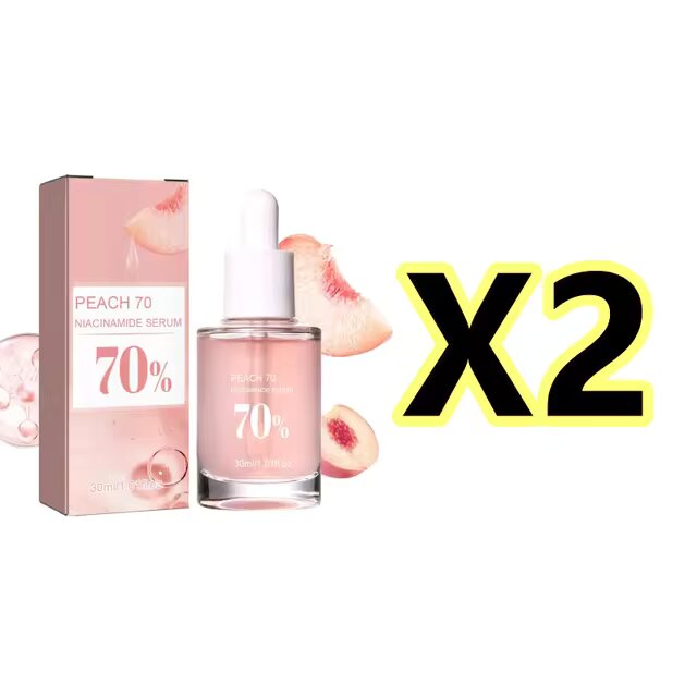 Peach 70% Niacinamide Serum hydrating face serum daily clean beauty