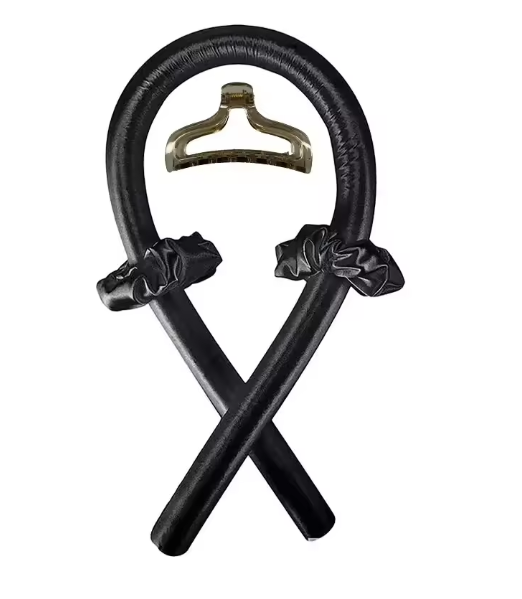 Satin Heatless Curling Set - Overnight Hair Curlers to Sleep in, Heatless Curls, Heatless Hair Curler Overnight Curls, Heatless Curling Rod Headband