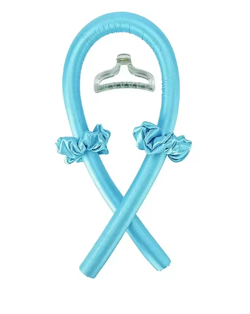 Satin Heatless Curling Set - Overnight Hair Curlers to Sleep in, Heatless Curls, Heatless Hair Curler Overnight Curls, Heatless Curling Rod Headband