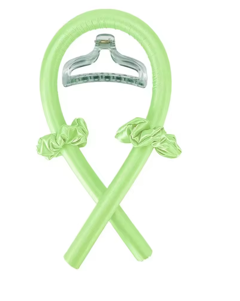 Satin Heatless Curling Set - Overnight Hair Curlers to Sleep in, Heatless Curls, Heatless Hair Curler Overnight Curls, Heatless Curling Rod Headband