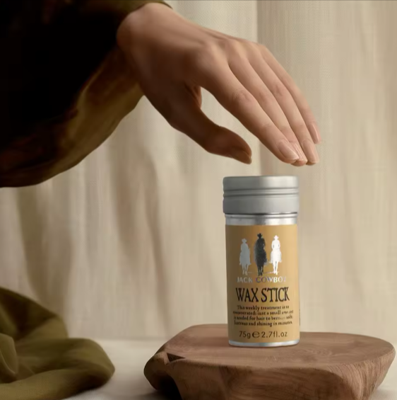 Hair Wax Stick 75g Non-Greasy Styling Wax Rapid Short Broken Frizzy Control Hair Wigs Slick