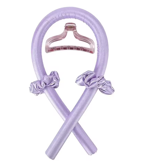 Satin Heatless Curling Set - Overnight Hair Curlers to Sleep in, Heatless Curls, Heatless Hair Curler Overnight Curls, Heatless Curling Rod Headband