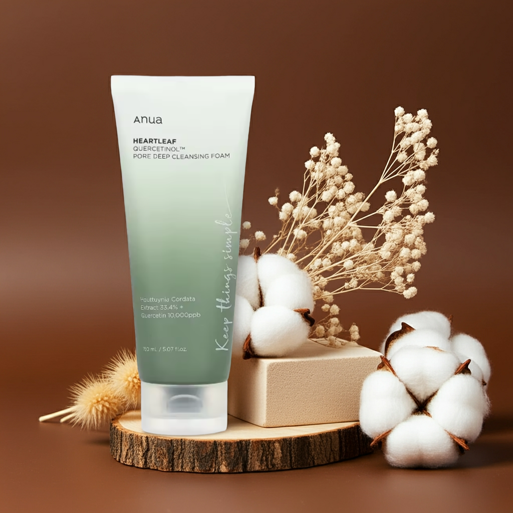 Anua - Heartleaf Quercetinol Pore Deep Cleansing Foaming Facial Cleanser