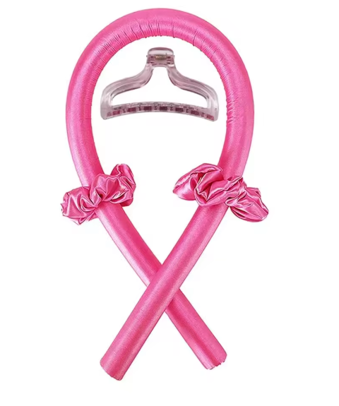 Satin Heatless Curling Set - Overnight Hair Curlers to Sleep in, Heatless Curls, Heatless Hair Curler Overnight Curls, Heatless Curling Rod Headband