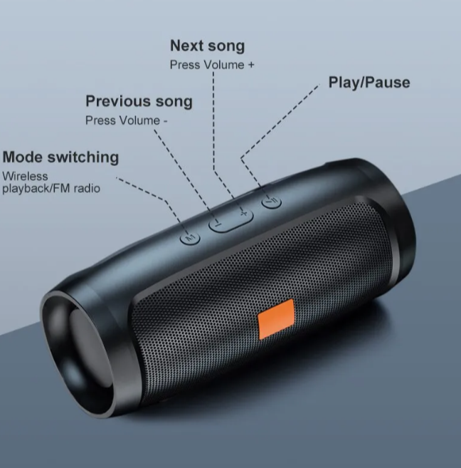 Bluetooth Speaker Dual Speaker Stereo Outdoor