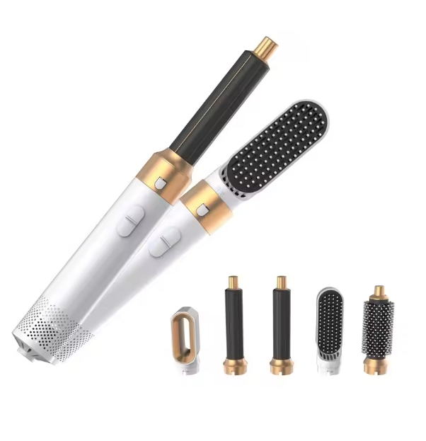 Professional Air Hair Styler 5 In 1 Hair Curling Straightening Hair Drying 1000W Hot Air Brushes