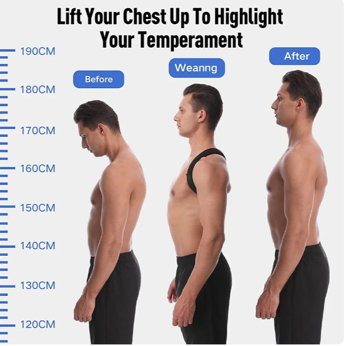 Adjustable Back Shoulder Posture Corrector Belt