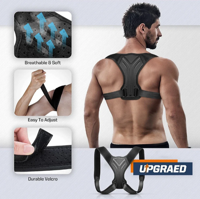 Adjustable Back Shoulder Posture Corrector Belt