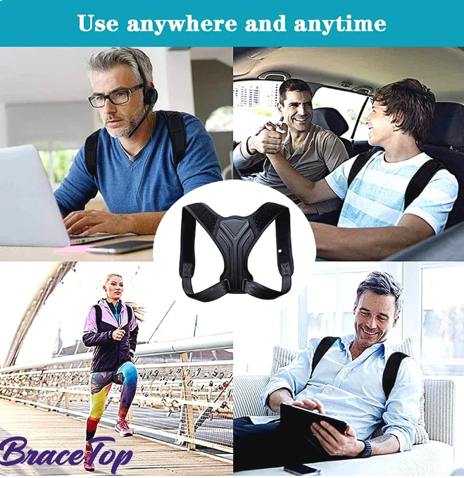 Adjustable Back Shoulder Posture Corrector Belt
