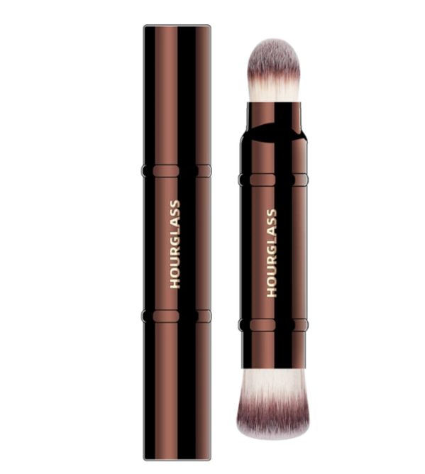 Double Head Concealer And Loose Powder Brush