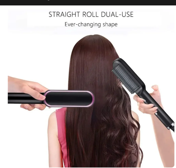 Electric Hot Comb Hair Straightener