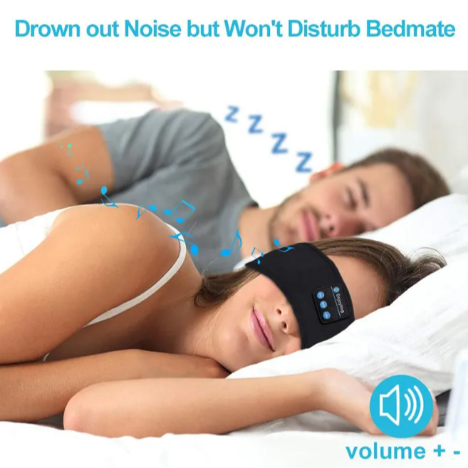 Wireless Bluetooth Headset Elastic Sports Headband