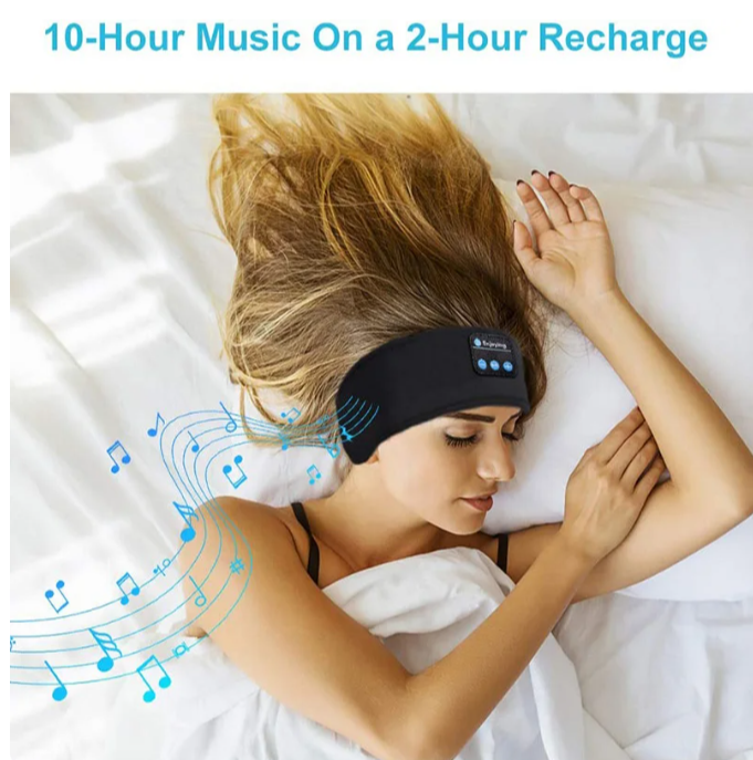 Wireless Bluetooth Headset Elastic Sports Headband