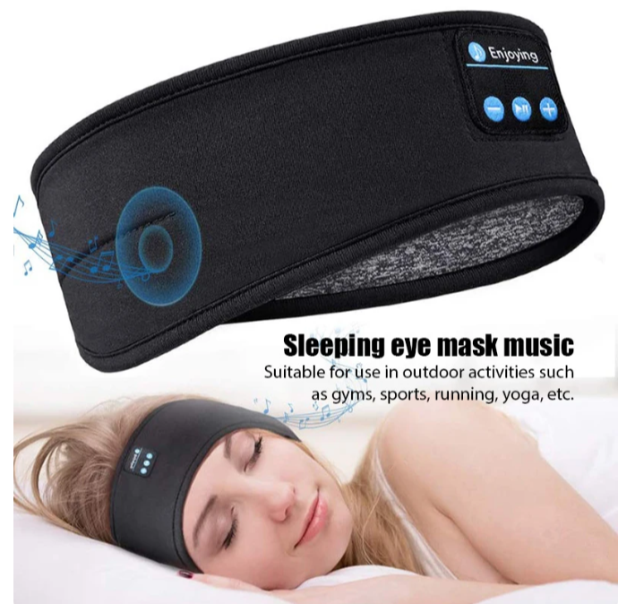 Wireless Bluetooth Headset Elastic Sports Headband