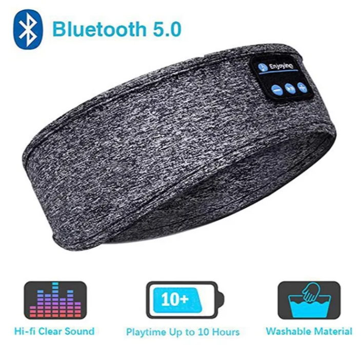 Wireless Bluetooth Headset Elastic Sports Headband
