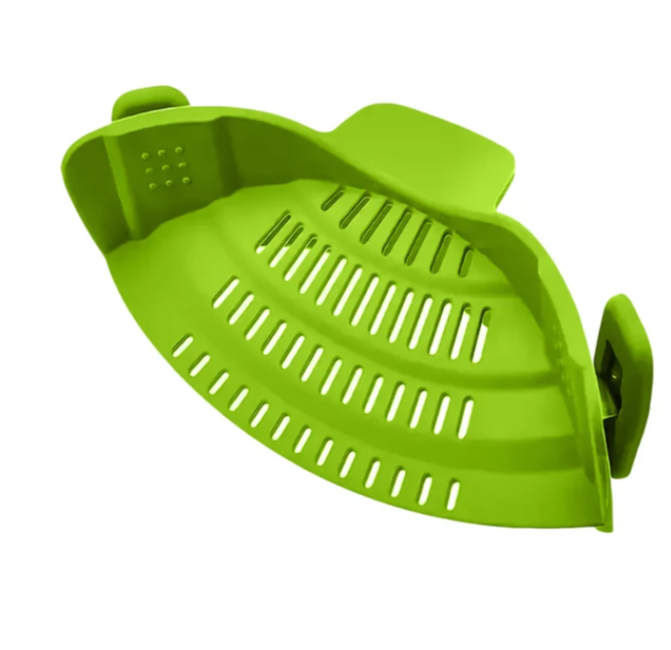 Silicone Kitchen Strainer Clip is the perfect kitchen tool