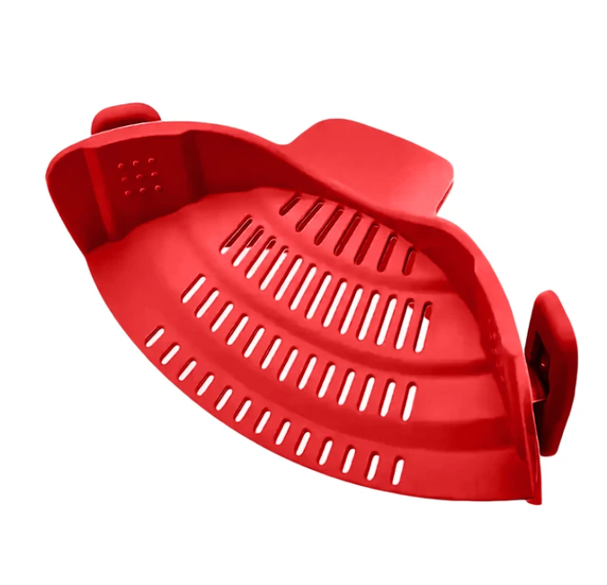 Silicone Kitchen Strainer Clip is the perfect kitchen tool