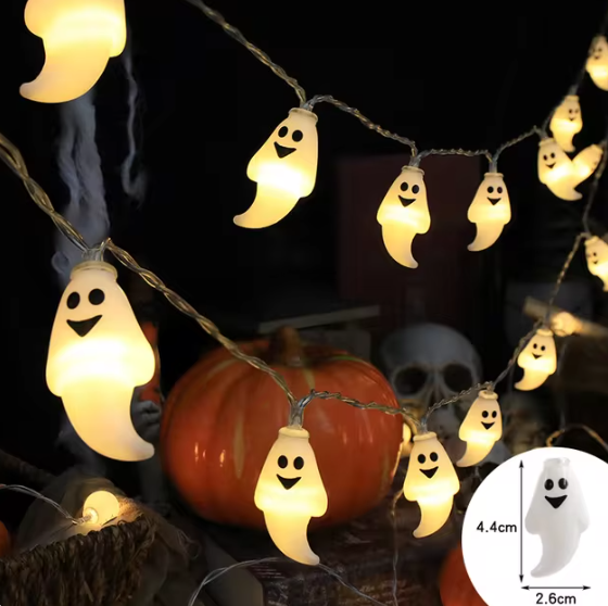 Halloween Decoration Led Light String Pumpkin Skull