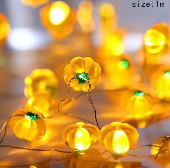 Halloween Decoration Led Light String Pumpkin Skull