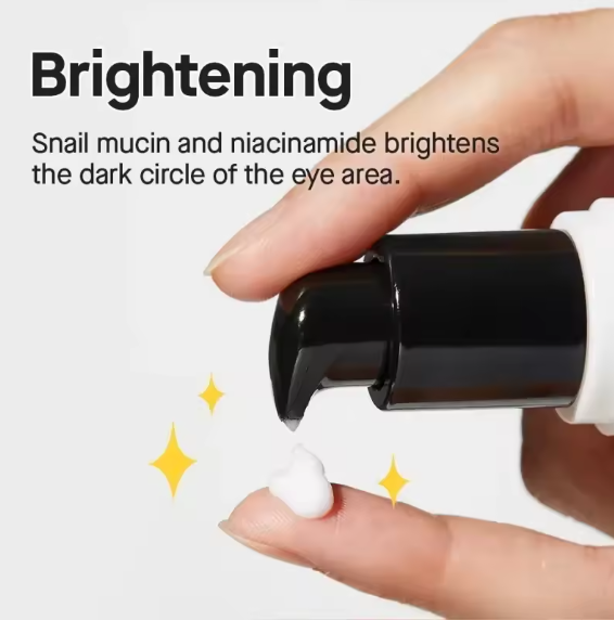 Advanced Snail Peptide Eye Cream 25ml, Snail Secretion Filtrate 72%, Anti-aging Nourish, Improve Wrinkles