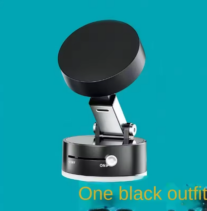 Vacuum adsorption magnetic car mobile phone holder
