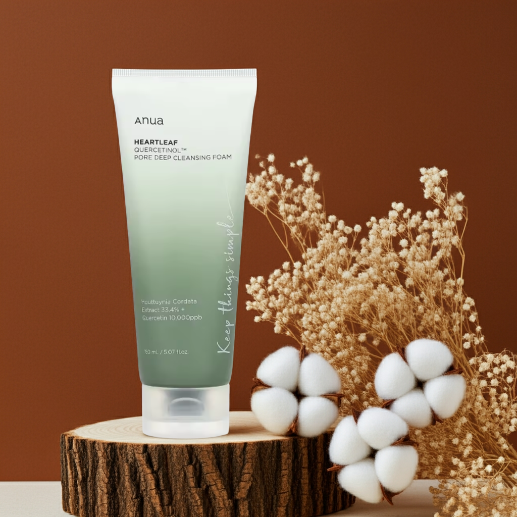Anua - Heartleaf Quercetinol Pore Deep Cleansing Foaming Facial Cleanser