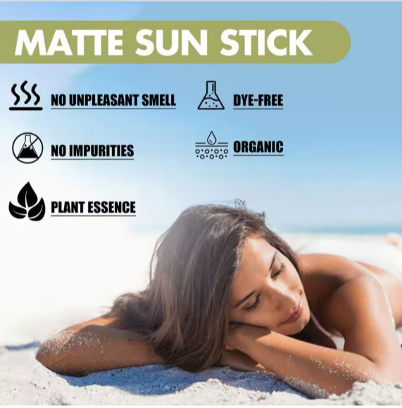 Sunscreen Stick Matte Sun Stick SPF50+ UV Protective Cream Anti Oxidant Oil-control SunCream Refreshing Korea Cosmetic