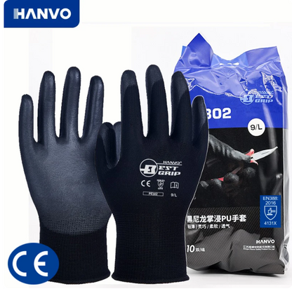 Nylon Cotton Work Gloves