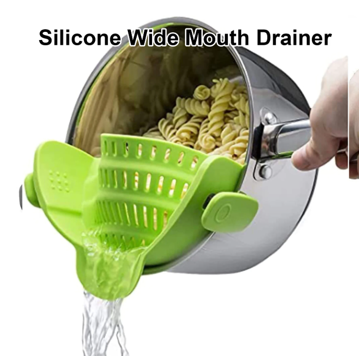 Silicone Kitchen Strainer Clip is the perfect kitchen tool
