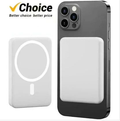 Magnetic Wireless Power Bank For iPhone 12 13 14 15 Pro Max