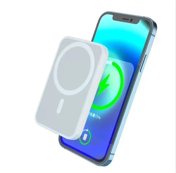 Magnetic Wireless Power Bank For iPhone 12 13 14 15 Pro Max